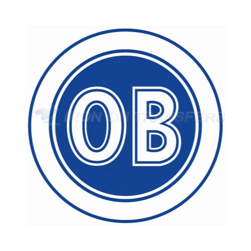 OB Odense Iron-on Stickers (Heat Transfers)NO.8418